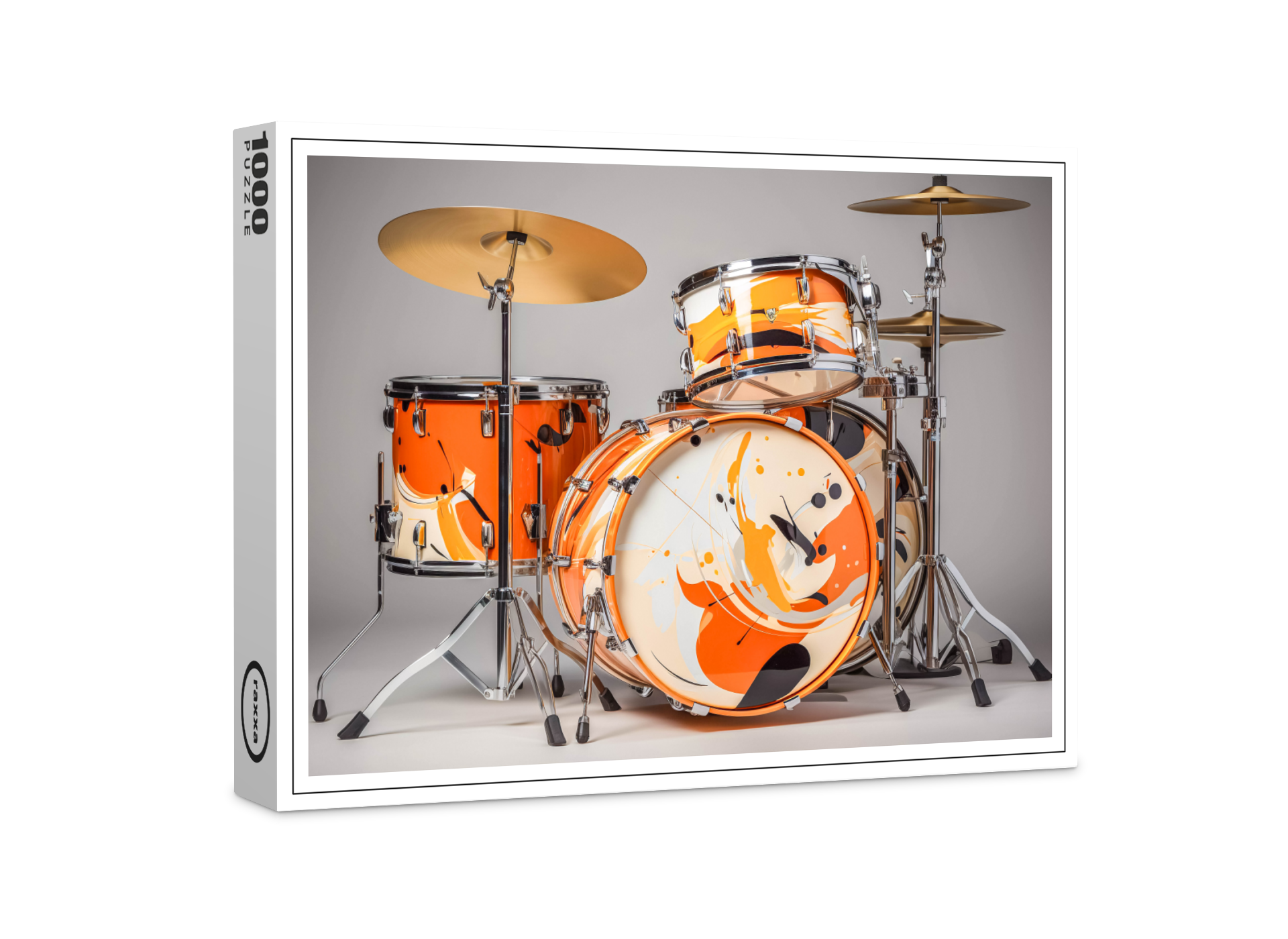 raxxa Premium-Puzzle: Schlagzeug