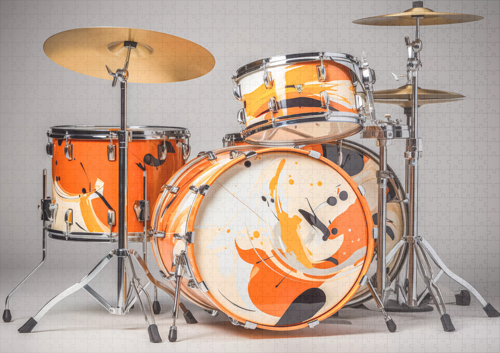 raxxa Premium-Puzzle: Schlagzeug - Image 2