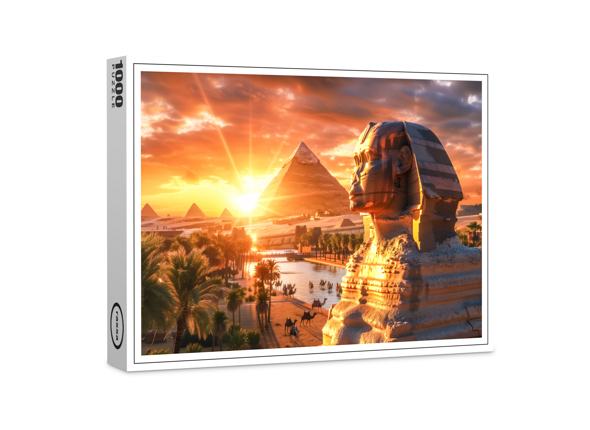 raxxa Premium-Puzzle: Sei freundlich zu den Schwachen denn der Tag kann sich wenden