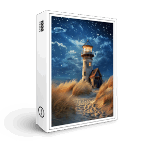 raxxa Premium-Puzzle: Das Dach glitzert wie Mondlicht