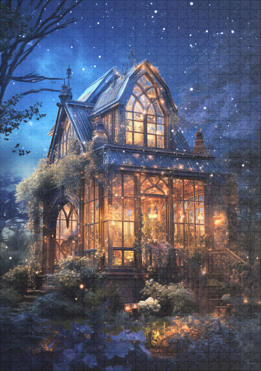 raxxa Premium-Puzzle: Der Garten wächst wie von Zauberhand - immagine 2