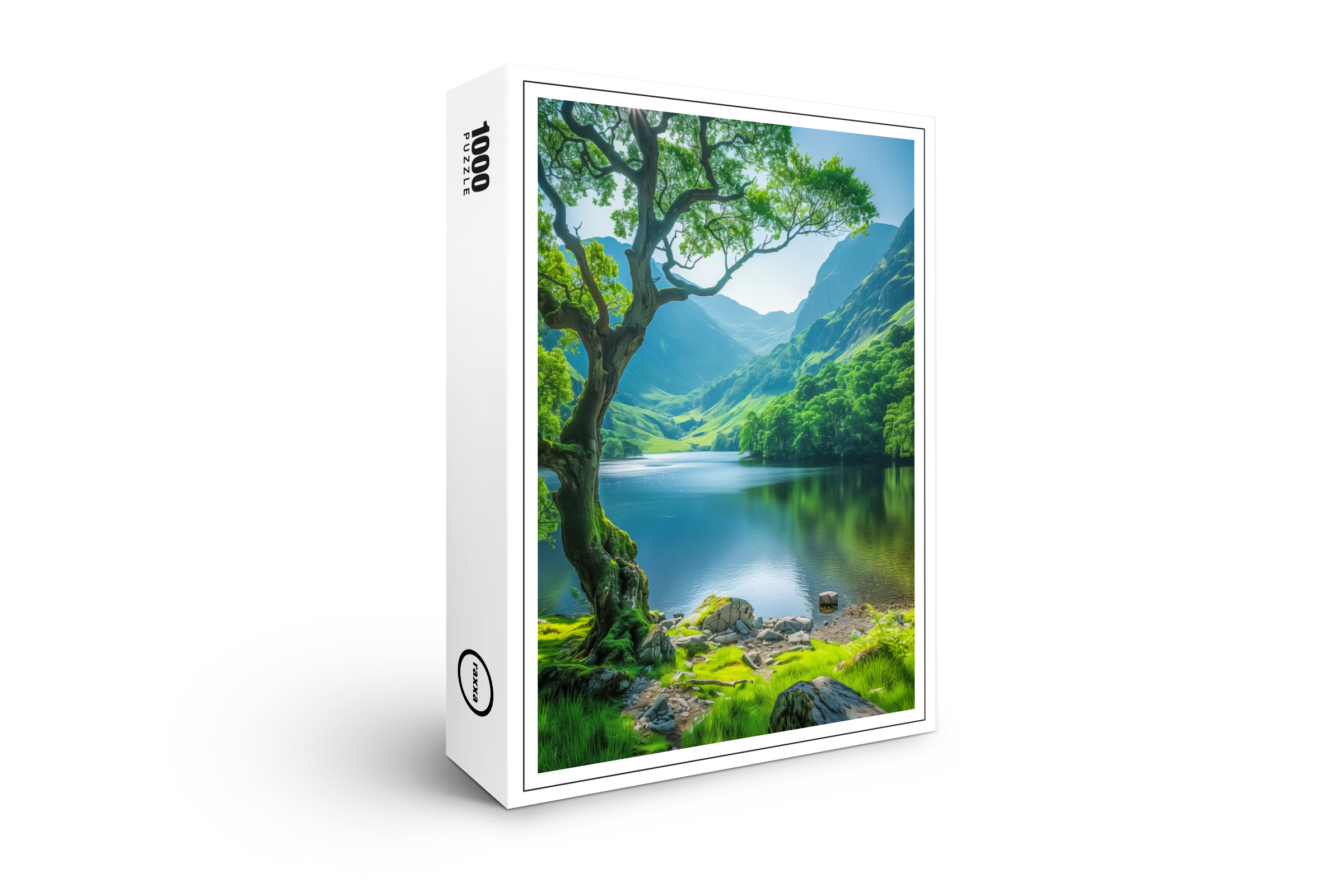 raxxa Premium-Puzzle: Bergtraum