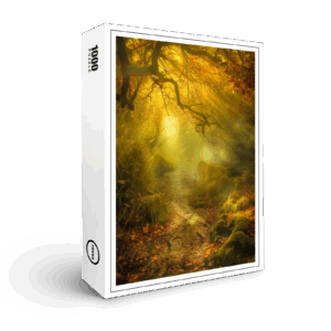 raxxa Premium-Puzzle: Blätterrauschen