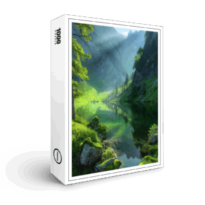 raxxa Premium-Puzzle: Frühlingslicht