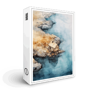 raxxa Premium-Puzzle: Kunst und Küste