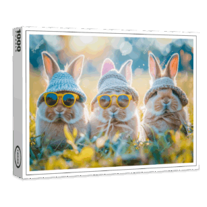 raxxa Premium-Puzzle: Ein Hase ohne Quatsch ist kein Hase