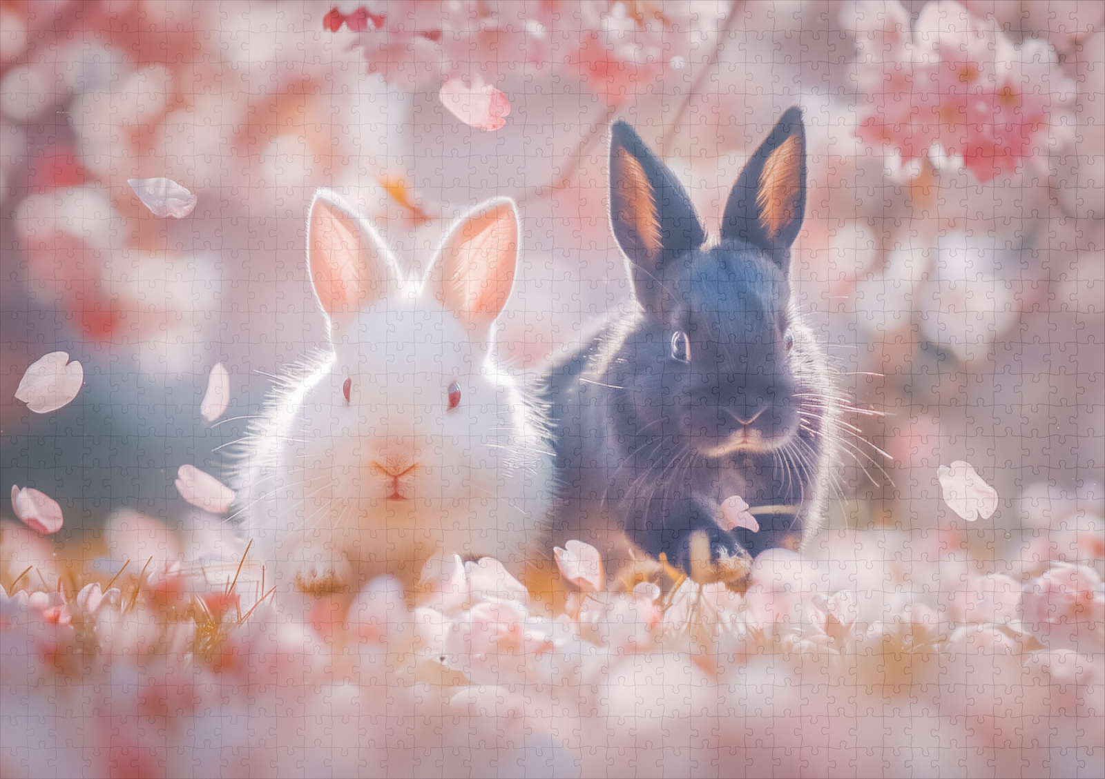 raxxa Premium-Puzzle: Flauschefell und große Sprünge – Image 2