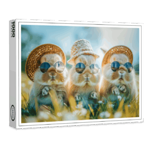 raxxa Premium-Puzzle: Heute wird durch die Wiese getanzt