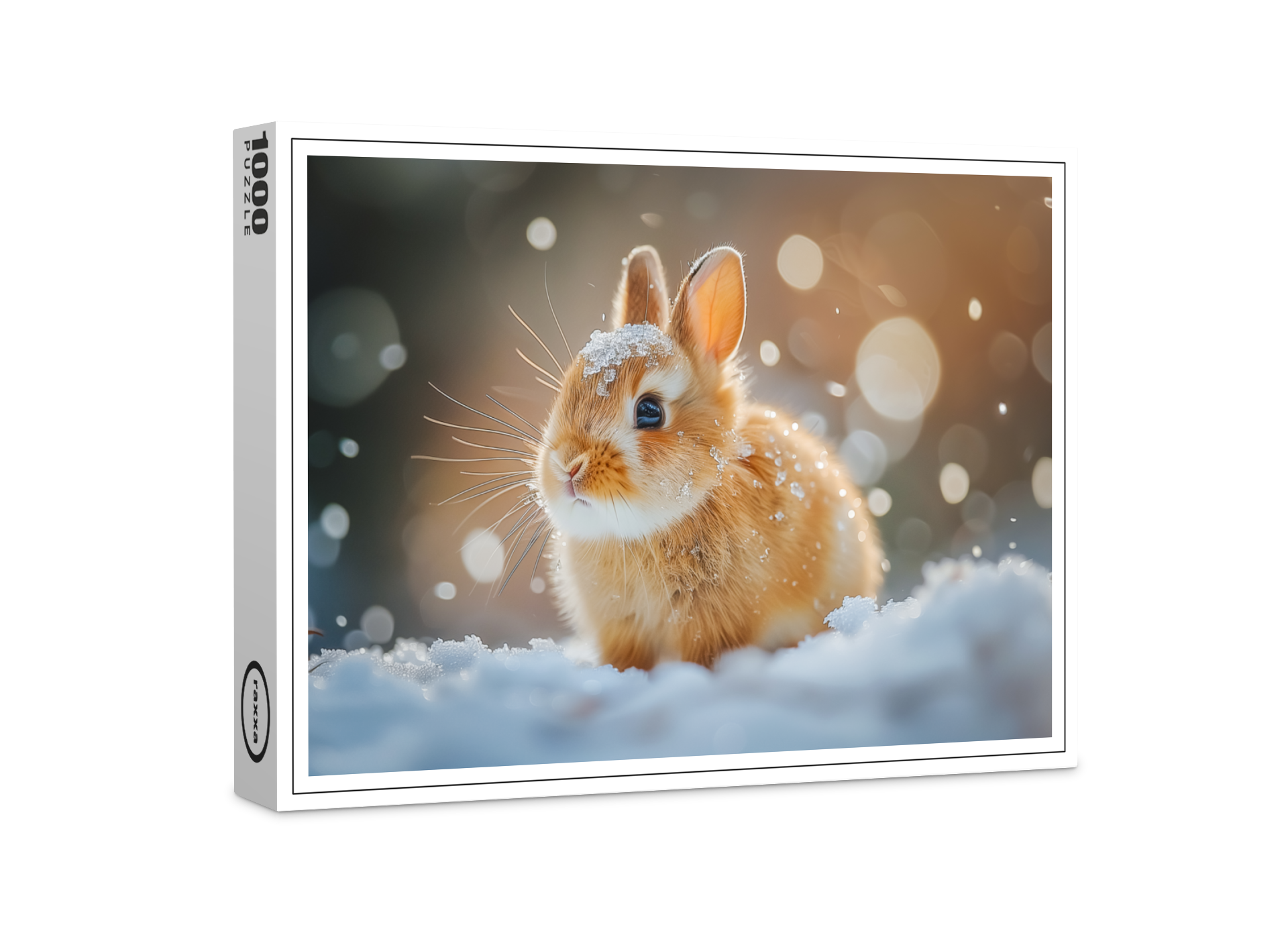 raxxa Premium-Puzzle: Hoppel los, der Spaß beginnt