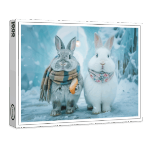 raxxa Premium-Puzzle: Möhren sind unsere Superkraft nö ich mag Brötchen