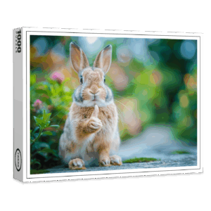 raxxa Premium-Puzzle: Ohren hoch Abenteuer ruft