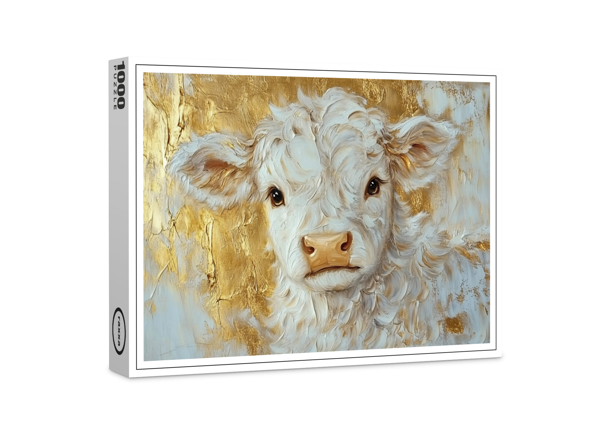 raxxa Premium-Puzzle: Goldkalb