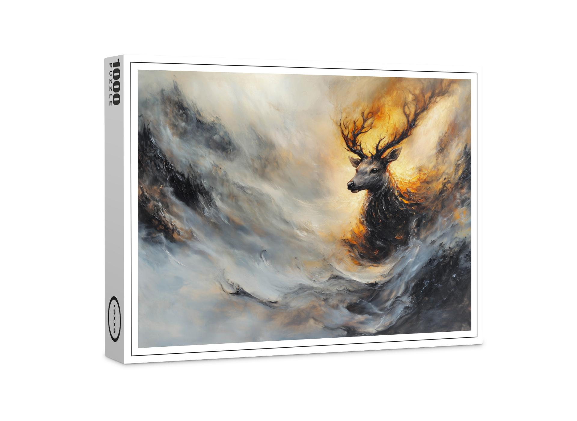 raxxa Premium-Puzzle: Im Bann des Hirsches