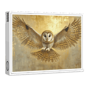 raxxa Premium-Puzzle: Im Glanz der Eule