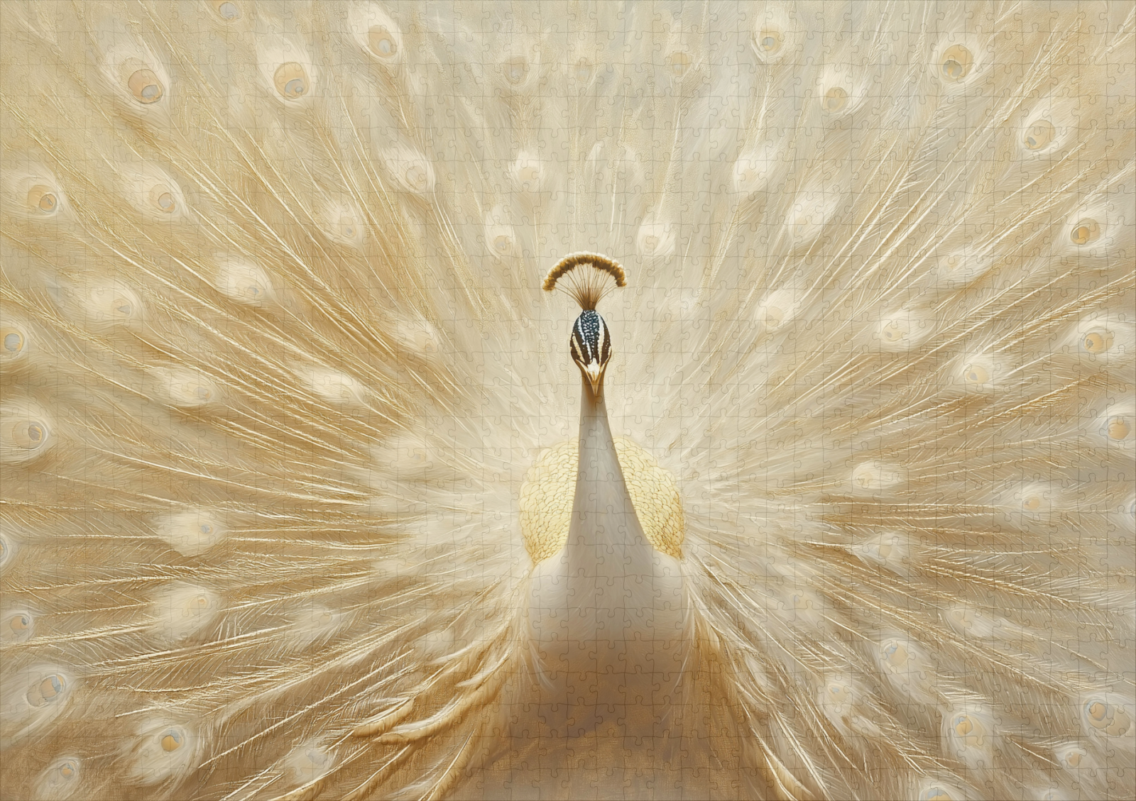 raxxa Premium-Puzzle: Macht des Pfaus – Image 2