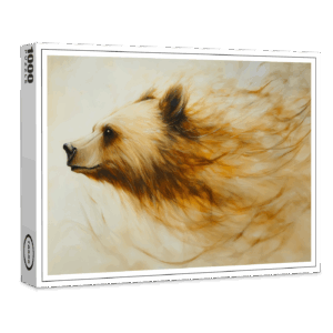 raxxa Premium-Puzzle: Nebelbär