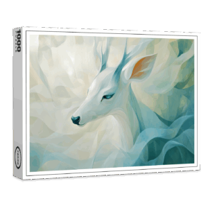 raxxa Premium-Puzzle: Schleier der Hirschkuh