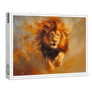 raxxa Premium-Puzzle: Staub des Löwen