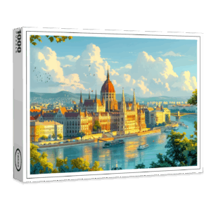 raxxa Premium-Puzzle: Budapest