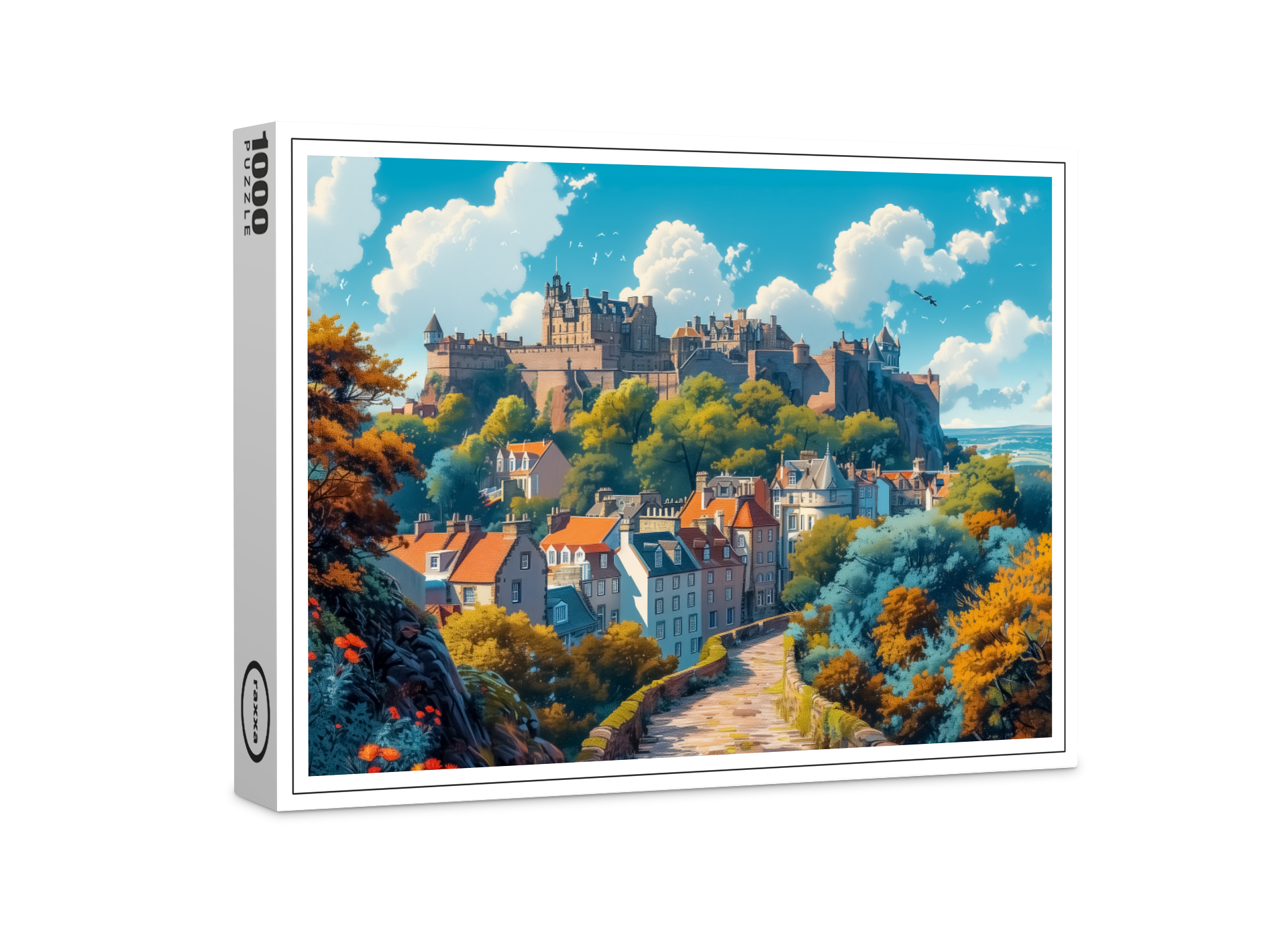 raxxa Premium-Puzzle: Edinburgh