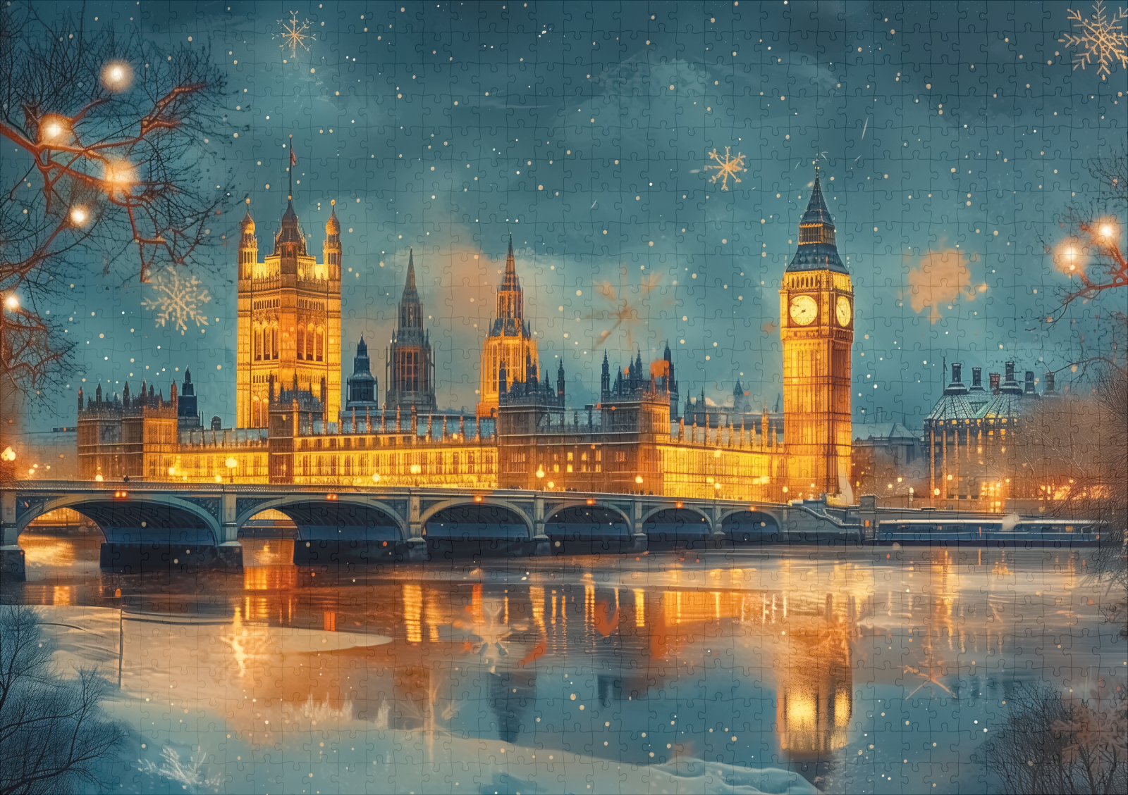 raxxa Premium-Puzzle: London - Imagen 2