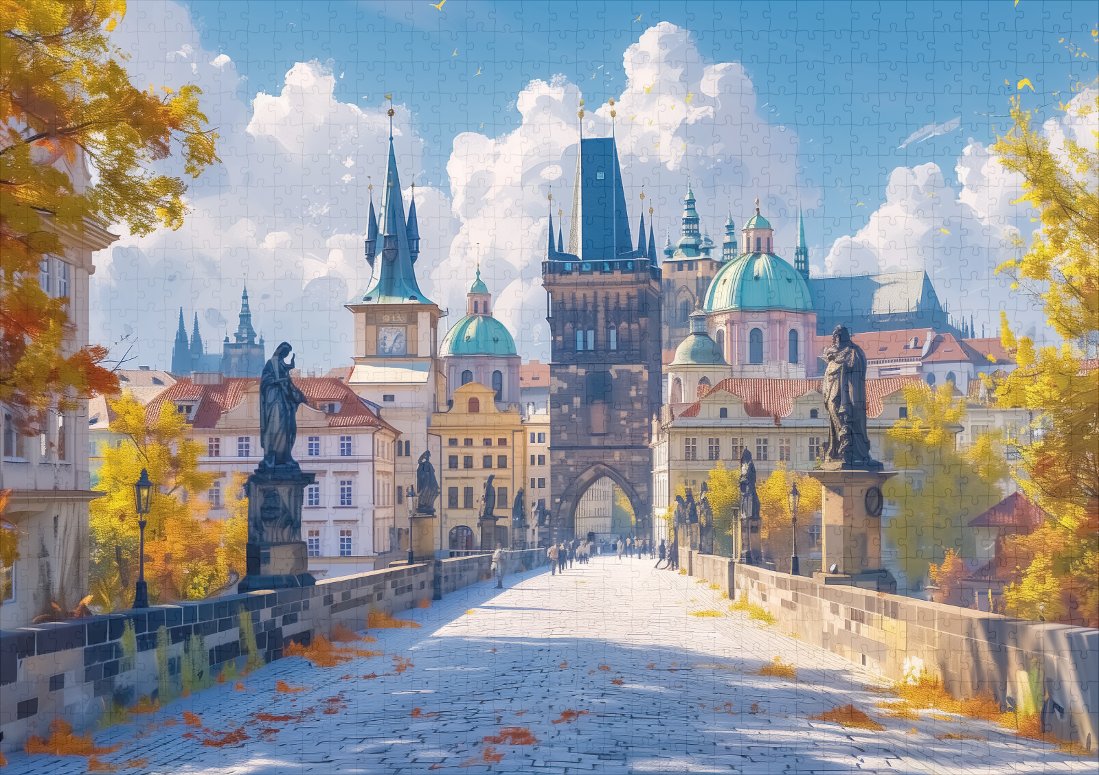 raxxa Premium-Puzzle: Prag - immagine 2