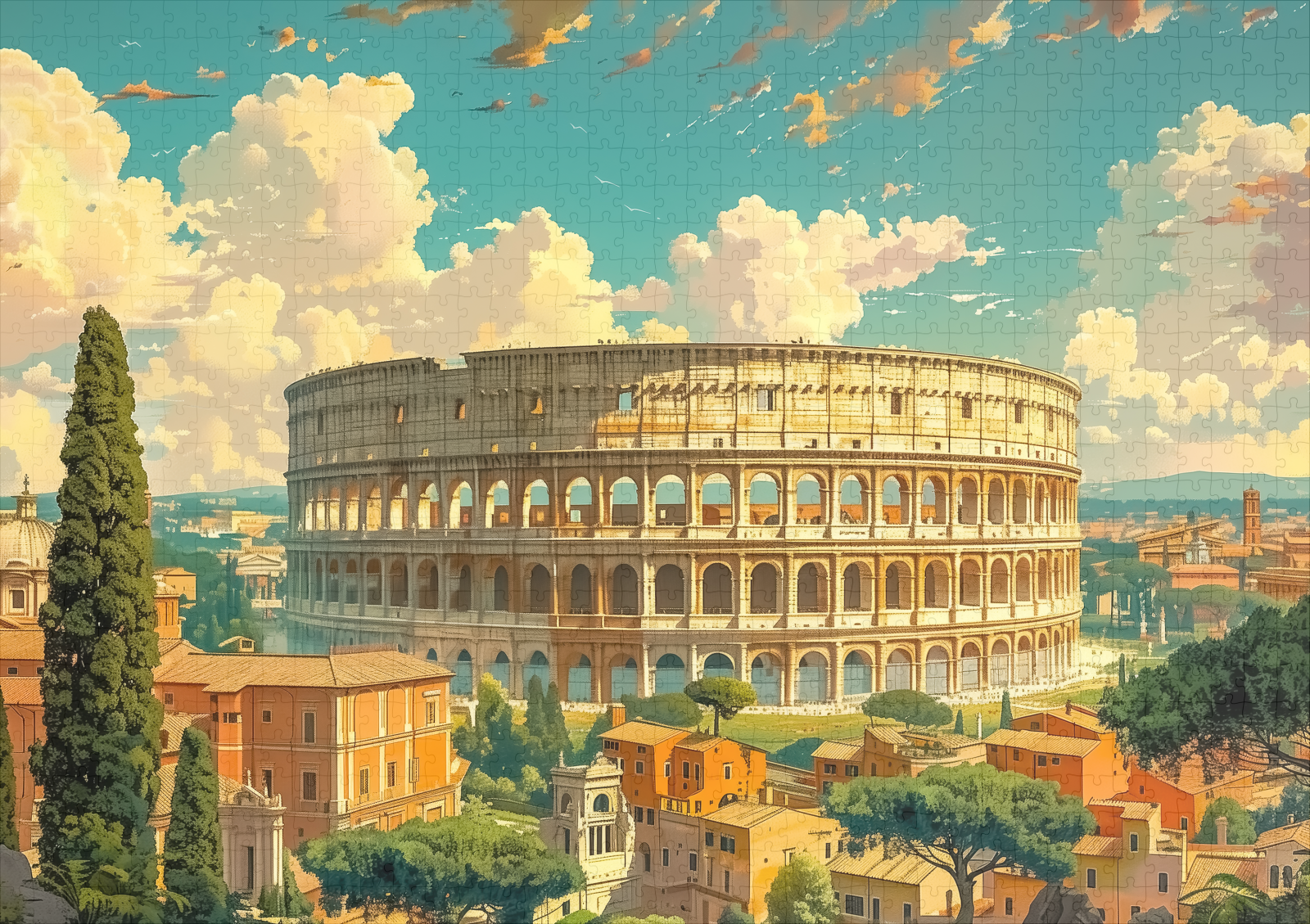 raxxa Premium-Puzzle: Rom - Image 2