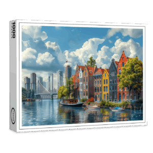 raxxa Premium-Puzzle: Rotterdam