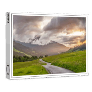 raxxa Premium-Puzzle: Am Berg