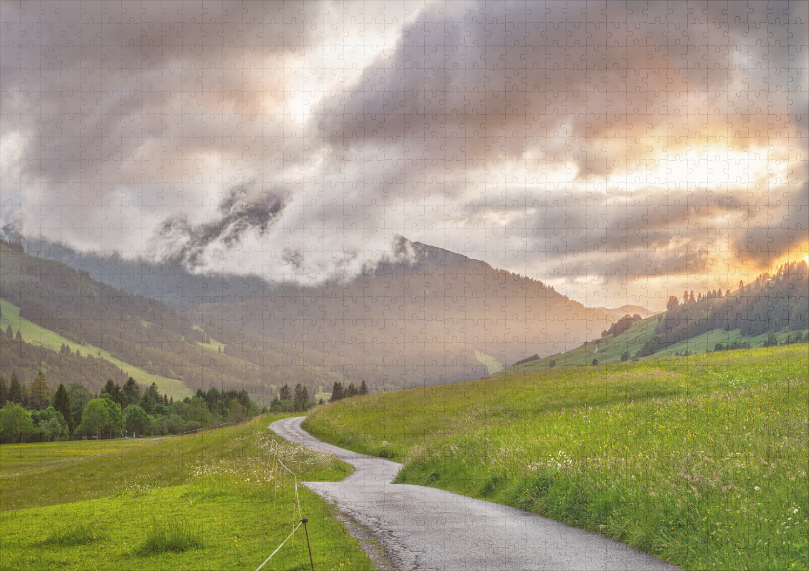 raxxa Premium-Puzzle: Am Berg – Image 2