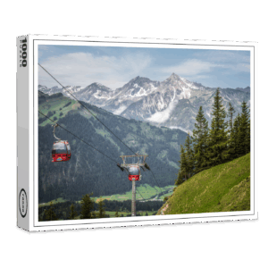 raxxa Premium-Puzzle: Bergbahn Füssen Jöchle