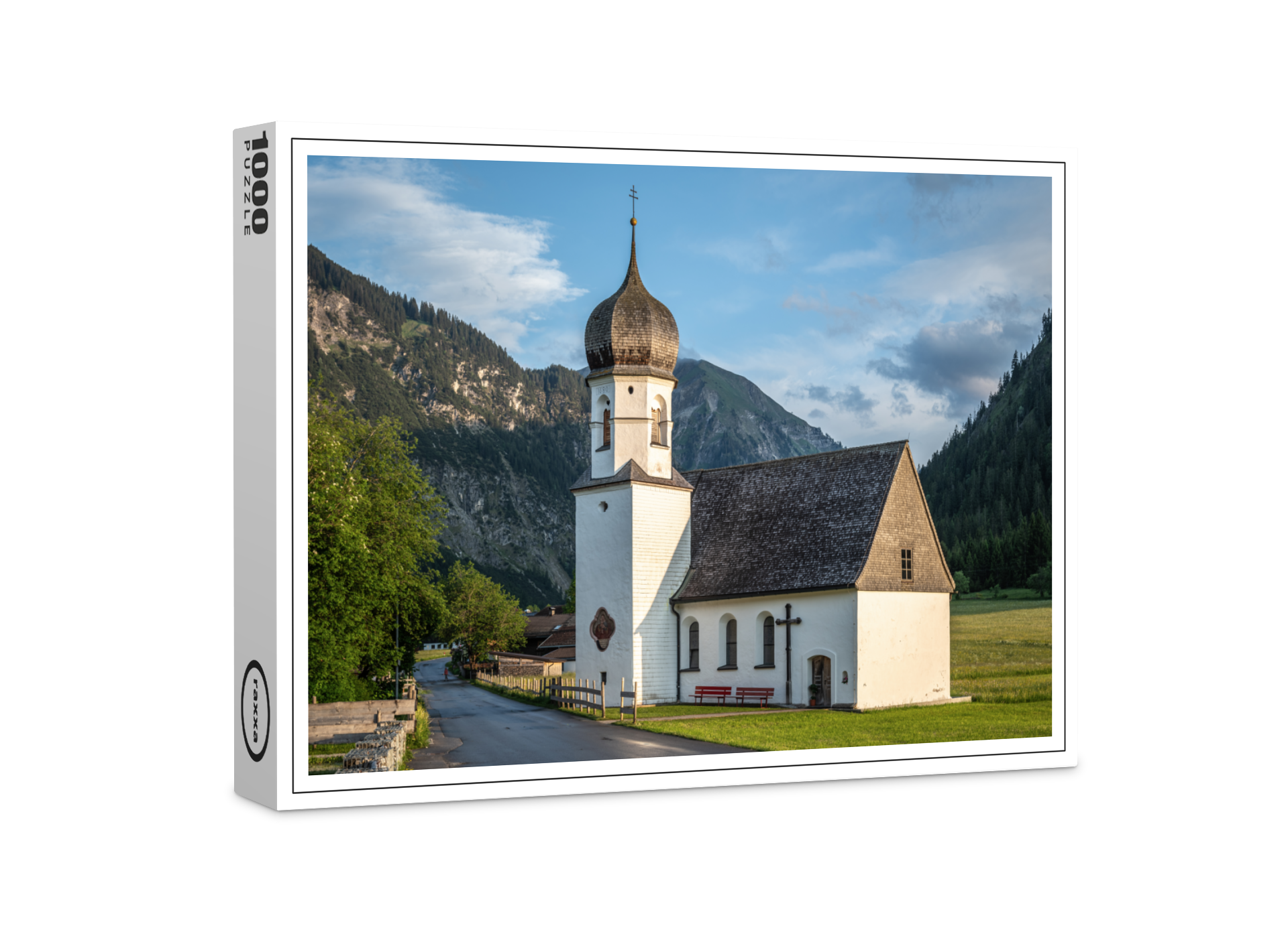 raxxa Premium-Puzzle: MariaHilf Kapelle Tannheim