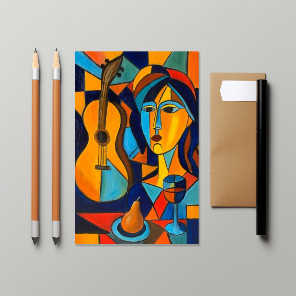 raxxa Postkarte: Dinner with Colors