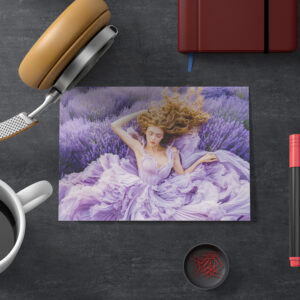 raxxa Postkarte: Traum in Lavendel – im Blütenmeer