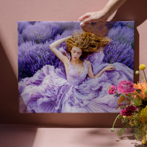 raxxa Canva: Traum in Lavendel – im Blütenmeer