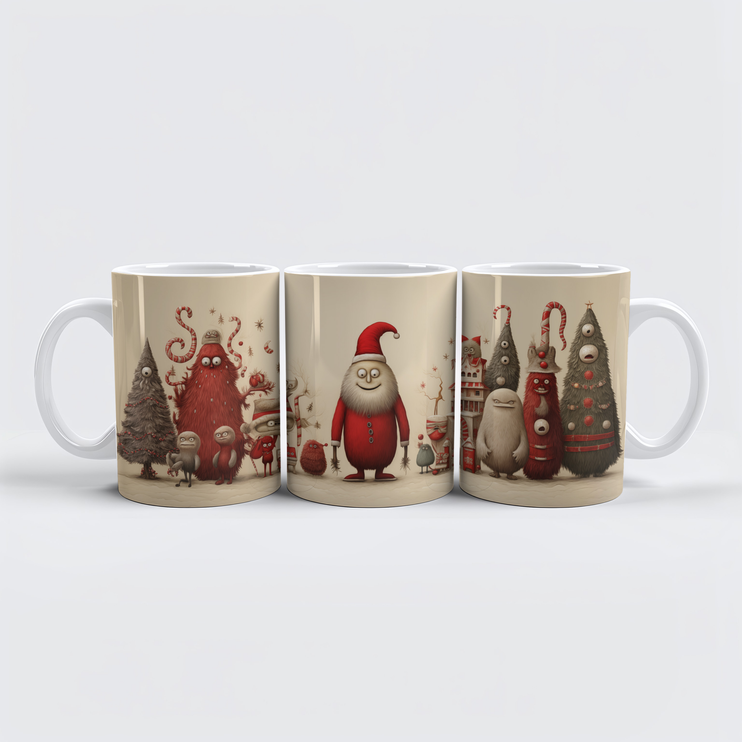 raxxa Premium-Tasse: Verspielte Whimsical Monster Motiv 10