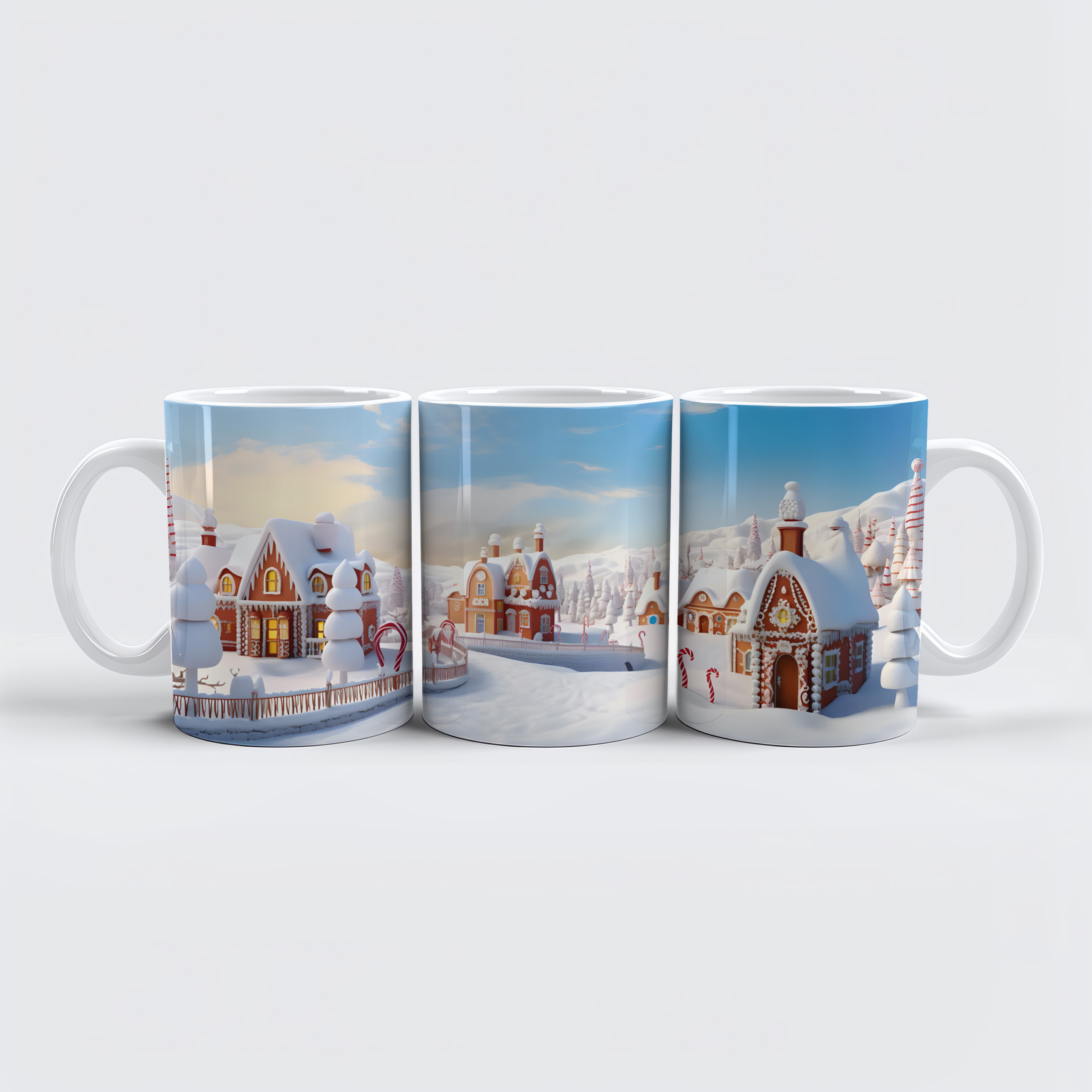 raxxa Premium-Tasse: Christmas Village