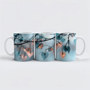 raxxa Premium-Tasse: Herzblätter