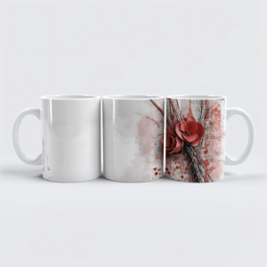 raxxa Premium-Tasse: Moderne Rosen