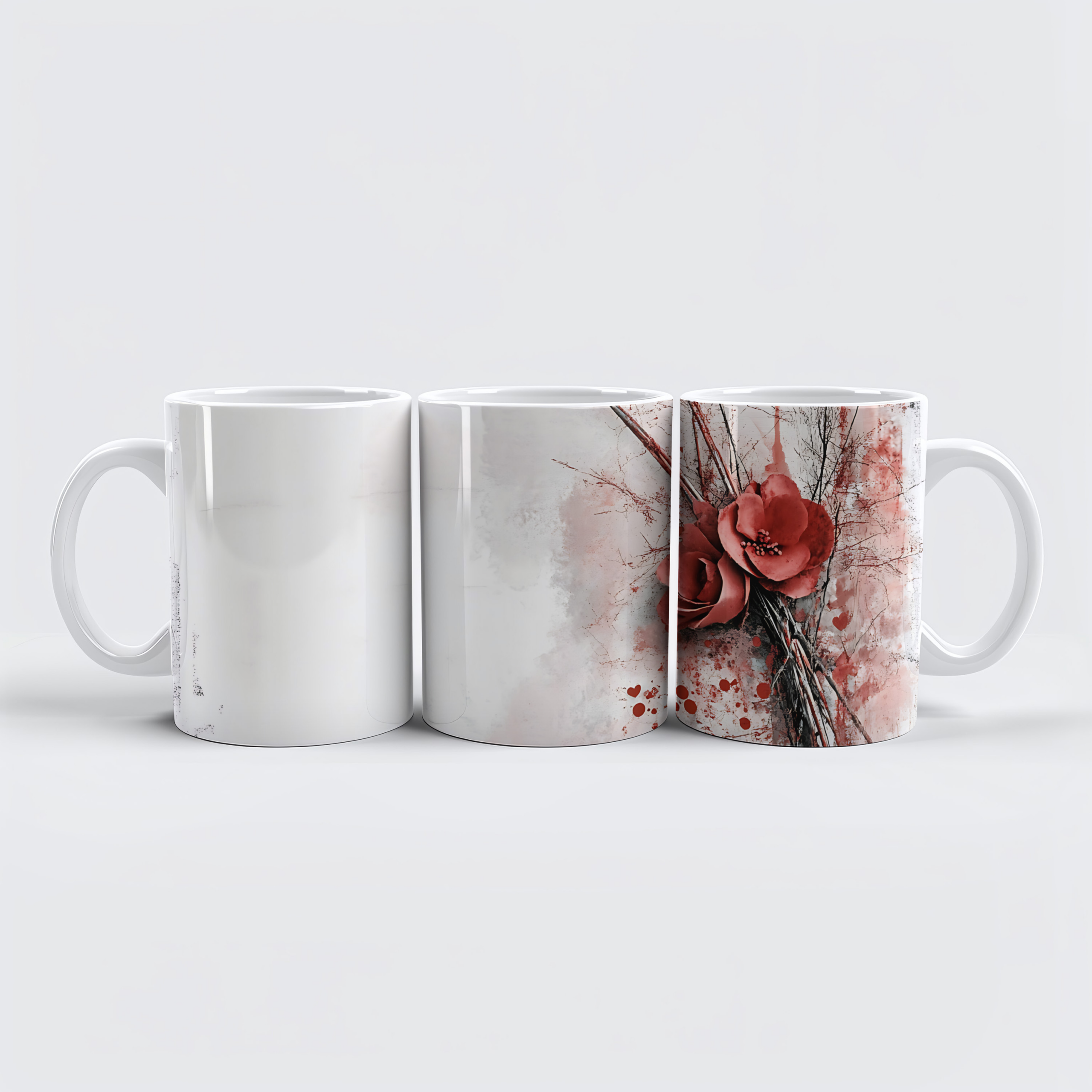 raxxa Premium-Tasse: Moderne Rosen