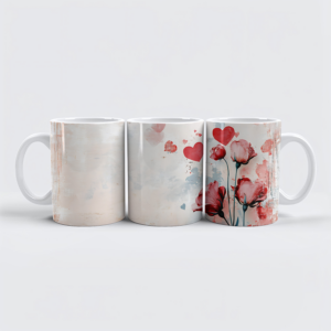 raxxa Premium-Tasse: Rosa Rosen