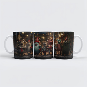 raxxa Premium-Tasse: Whimini Monster Animal Family