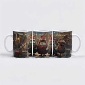 raxxa Premium-Tasse: Whimini Monster Squint Family