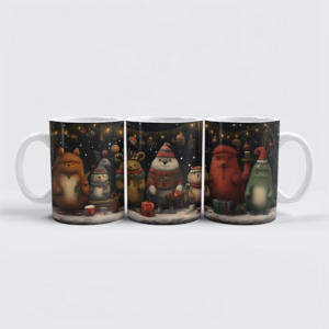 raxxa Premium-Tasse: Whimini Monster Teddy Family