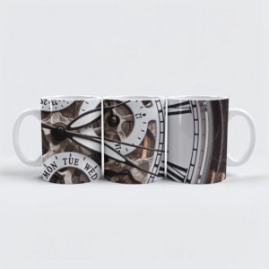 raxxa Premium-Tasse: Uhr