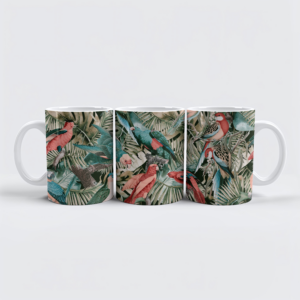 raxxa Premium-Tasse: Tropical Jungle Birds