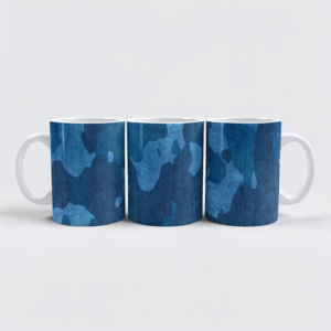 raxxa Premium-Tasse: Denim Camouflage
