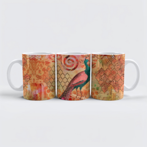 raxxa Premium-Tasse: Oriental Jungle Peacock II