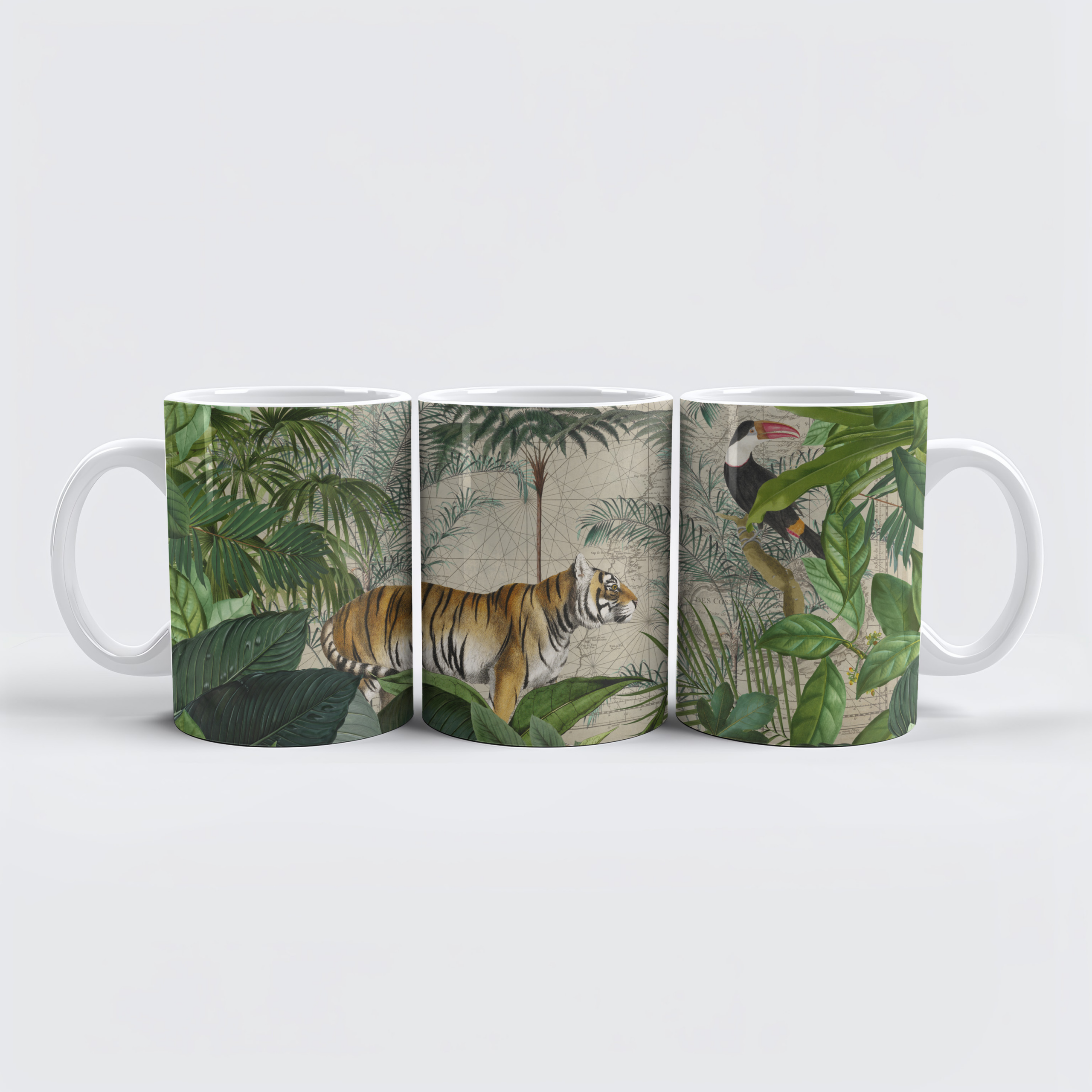 raxxa Premium-Tasse: The Tigers Exotic Paradise