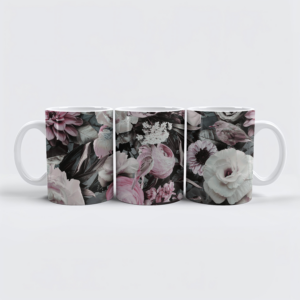 raxxa Premium-Tasse: Flower And Bird Spring Garden Pink